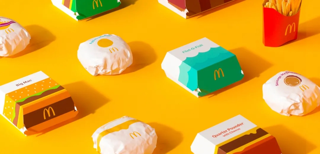 烤肉麦当劳打造全新品牌包装视觉系统，真是会玩